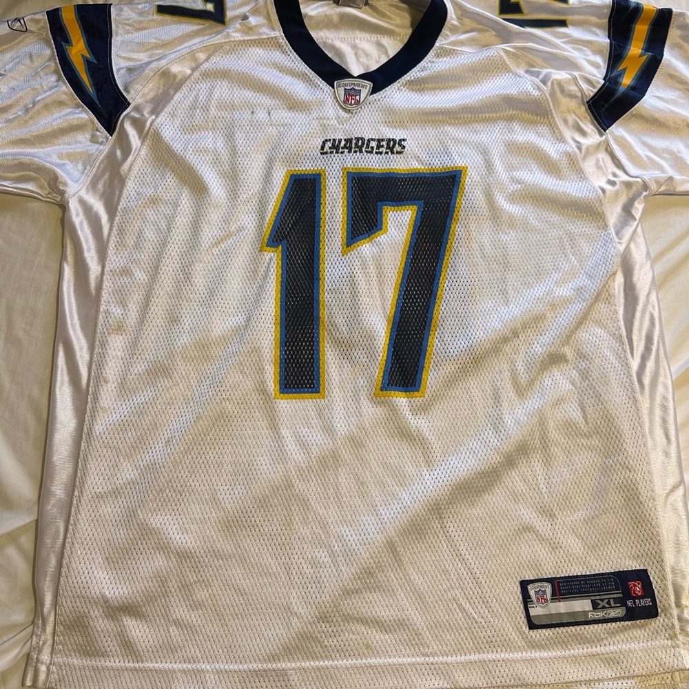 NFL Chargers Rivers Jersey